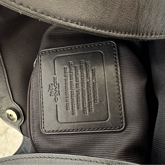 Coach Edie Studded Leather Shoulder Bag - Picture 8 of 12